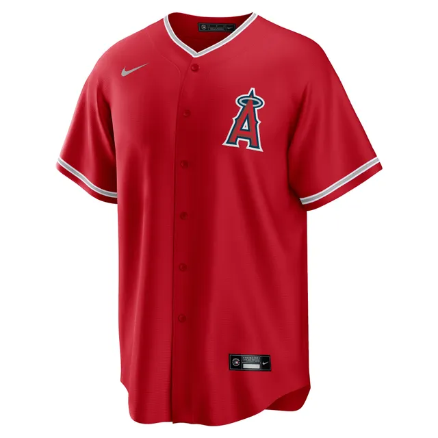 Men's Nike Noah Syndergaard Red Los Angeles Angels Alternate Replica Player Jersey