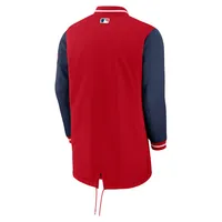 Men's Nike Red Los Angeles Angels Authentic Collection Dugout Performance Full-Zip Jacket