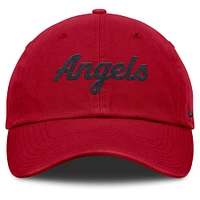 Men's Nike Red Los Angeles Angels Club Adjustable Hat