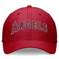 Casquette Nike rouge Los Angeles Angels Primetime Performance SwooshFlex pour homme