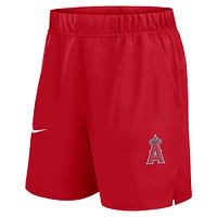 Short tissé Victory Performance Nike rouge Los Angeles Angels pour homme