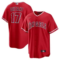 Women's Shohei Ohtani Los Angeles Angels Red 2022 City Connect Name &  Number T-Shirt