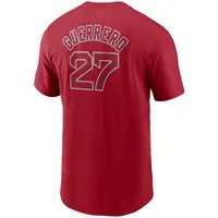 Nike Youth Nike Mike Trout Red Los Angeles Angels Player Name & Number T- Shirt