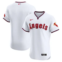 Men's Nike White Los Angeles Angels Alternate Vapor Premier Elite Patch Jersey