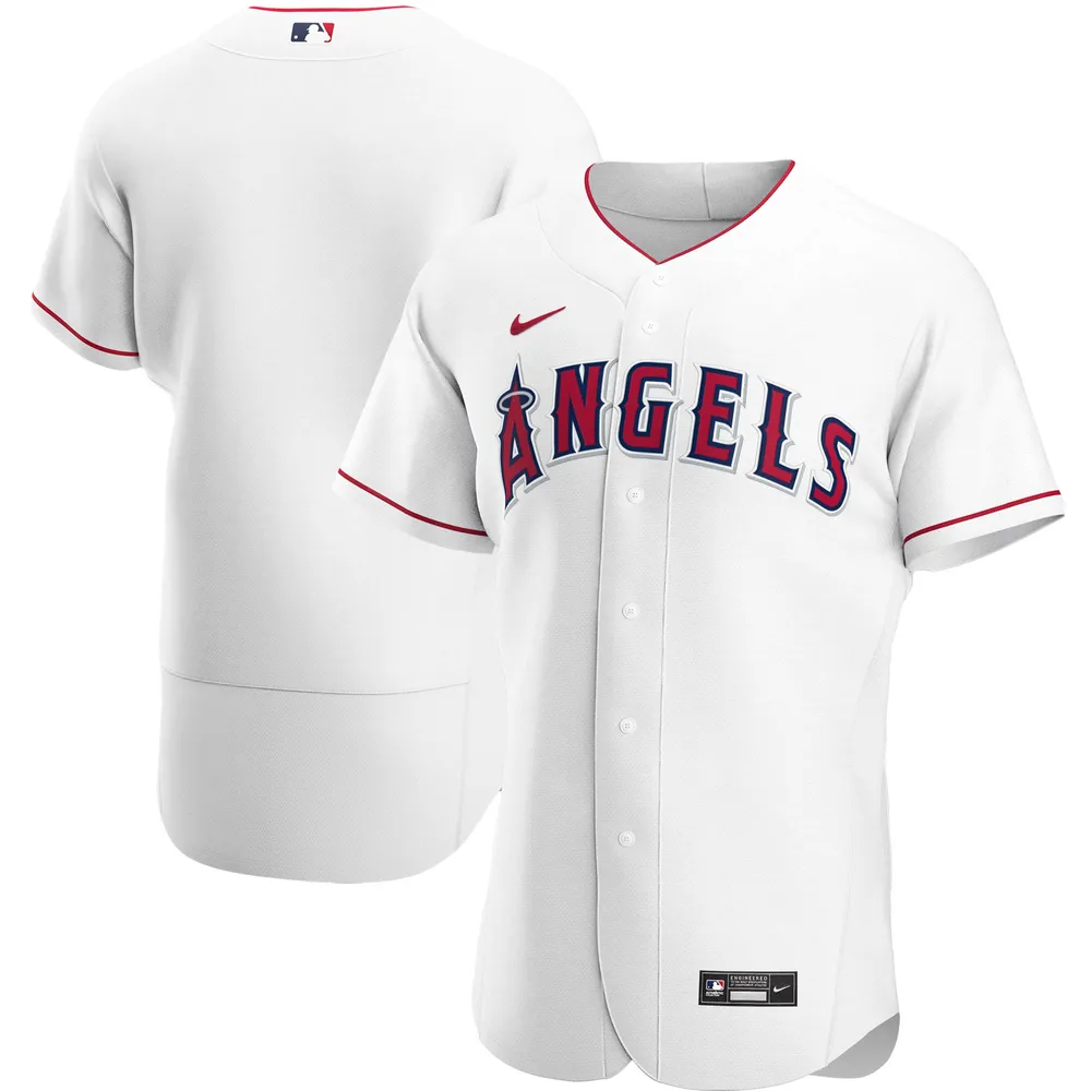 Maillot Nike Los Angeles Angels Home Authentic Team blanc pour homme