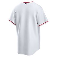 Men's Nike White Los Angeles Angels Home Blank Replica Jersey