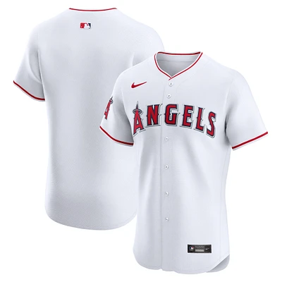 Maillot Nike blanc Los Angeles Angels Domicile Elite pour homme