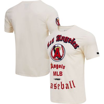 Pro Standard Men's Cream Philadelphia Phillies Cooperstown Collection Old  English T-shirt