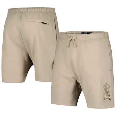 Short en polaire neutre Pro Standard kaki Los Angeles Angels pour hommes