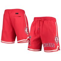 Men's Pro Standard Red Los Angeles Angels Team Shorts