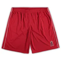 Short rouge en maille Big & Tall des Los Angeles Angels pour hommes