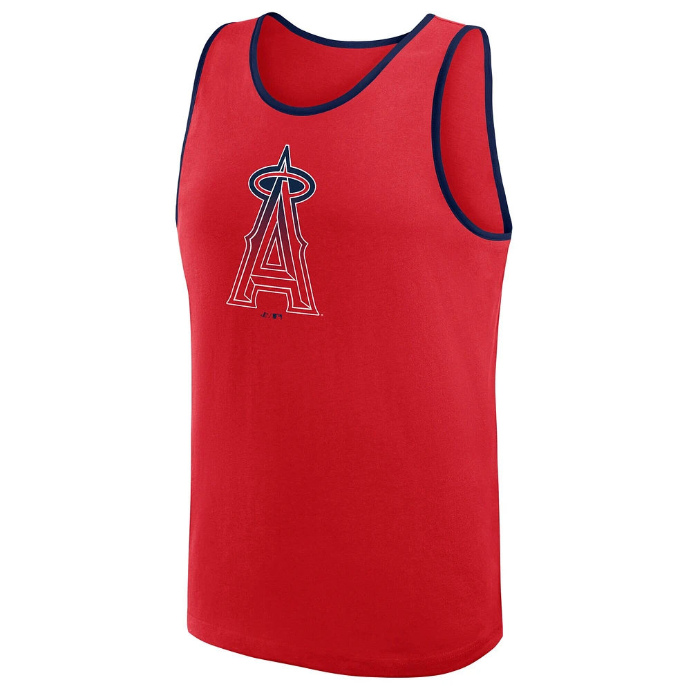Men's Red Los Angeles Angels Unmatched Success Tank Top