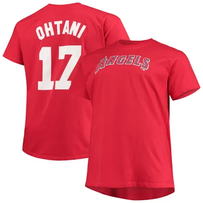 Shohei Ohtani LA Angels Nike Alternate Replica Player Name Jersey - Red  Medium