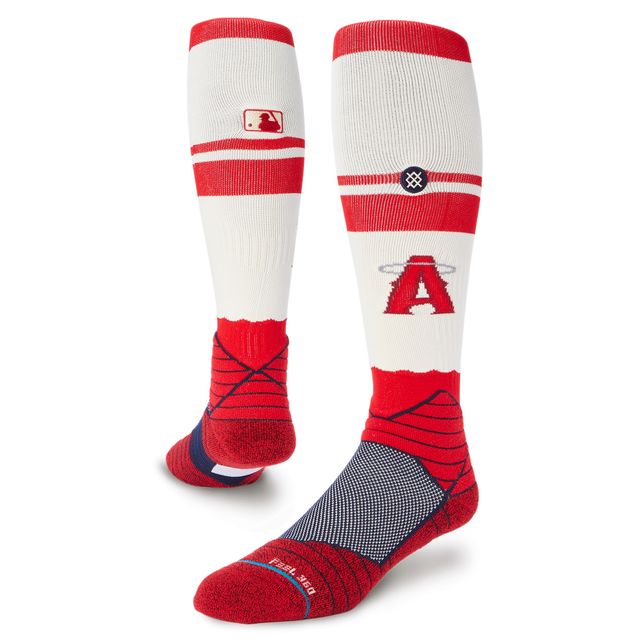 Chaussettes Stance rouges Los Angeles Angels 2022 City Connect pour hommes