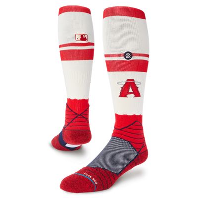 Men's Stance Red Los Angeles Angels 2022 City Connect Over the Calf Socks