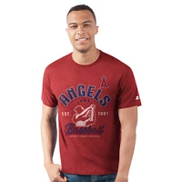 T-shirt rouge pour homme des Los Angeles Angels, Prime Time Batter