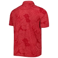 Polo Los Angeles Angels Blooms Tommy Bahama rouge pour homme