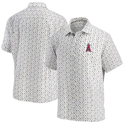 Los Angeles Dodgers Tommy Bahama Baseball Camp Button-Up Shirt