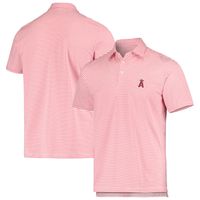 Men's Vineyard Vines Red Los Angeles Angels Heathered Winstead Sankaty Polo