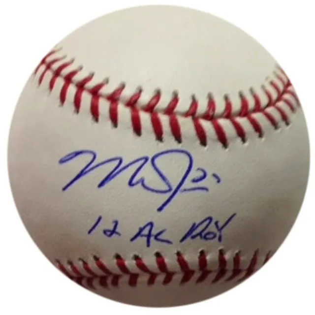 MIKE TROUT Los Angeles Angels Autographed and Inscribed Millville