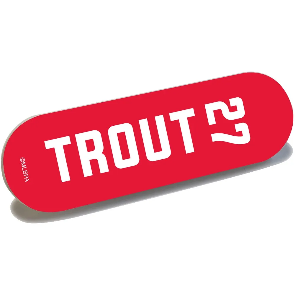 Men's Mike Trout Red Los Angeles Angels Big & Tall Replica Player