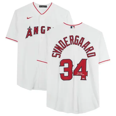 Shohei Ohtani Autographed Authentic Home White Angels Jersey