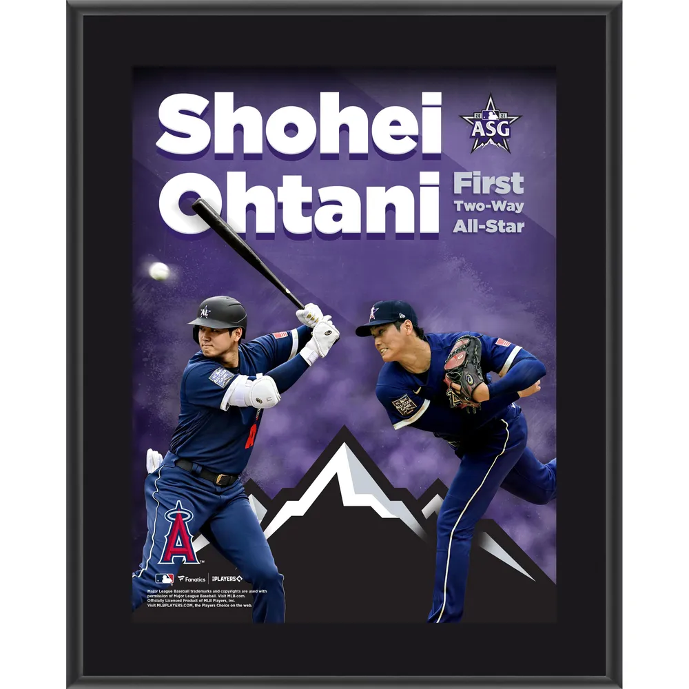Lids Shohei Ohtani Los Angeles Angels Fanatics Authentic Autographed 16 x  20 2021 AL MVP Collage