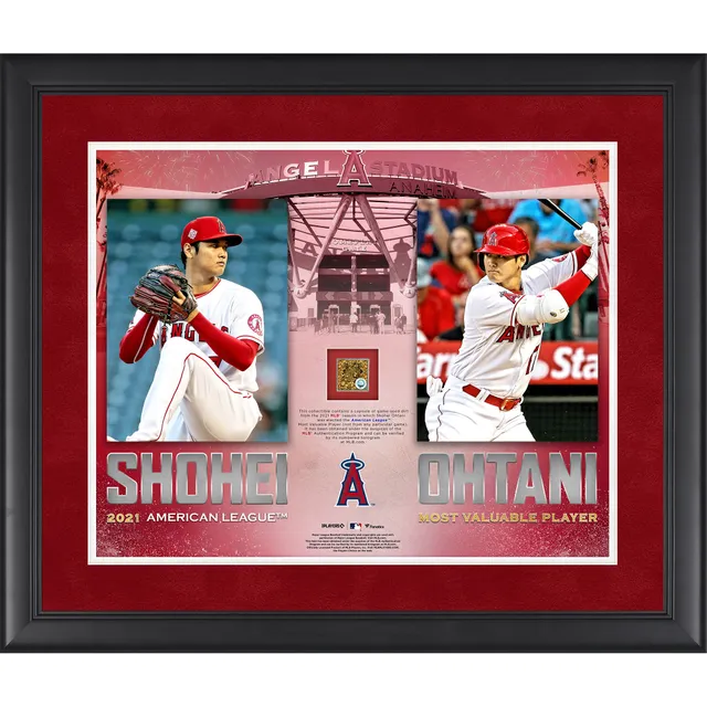 Shohei Ohtani Los Angeles Angels Fanatics Authentic Autographed Majestic  Red Authentic Jersey