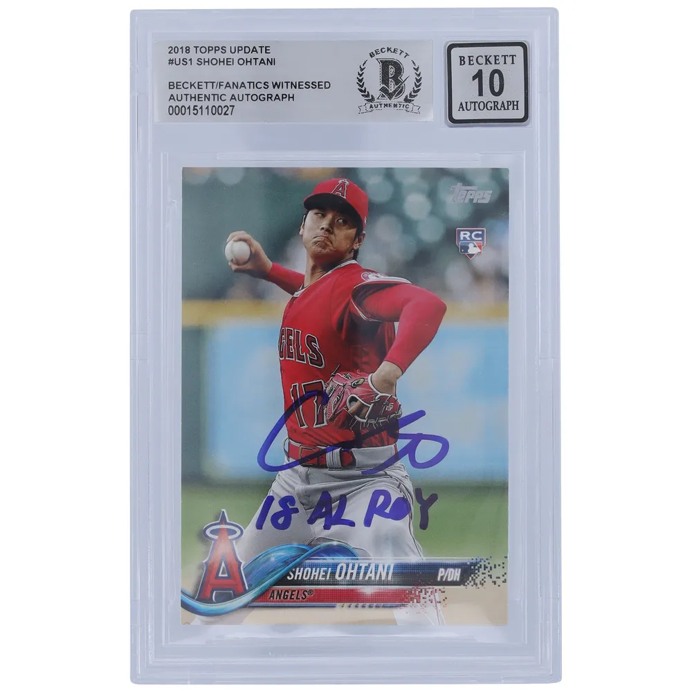 Japanese Baseball Cards: Shohei Ohtani of the Los Angeles Angels