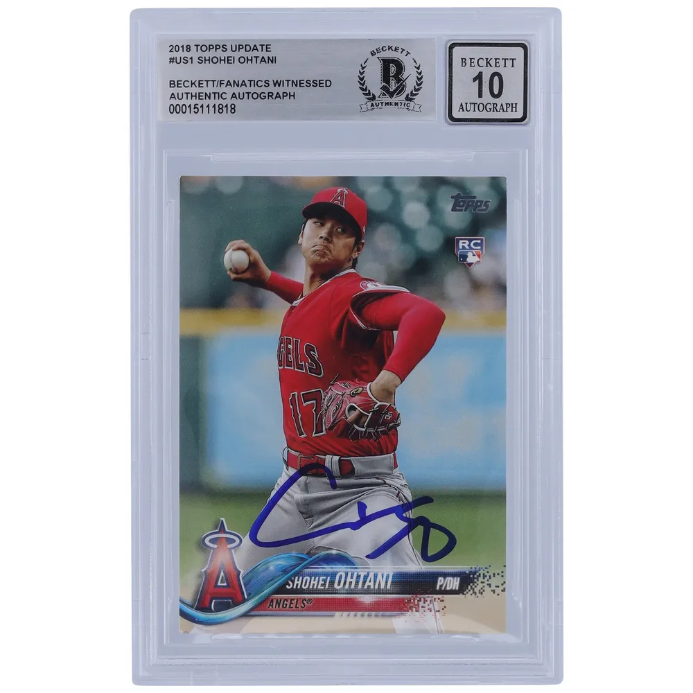 2018 Topps Chrome Baseball #150 Shohei Ohtani Rookie Card