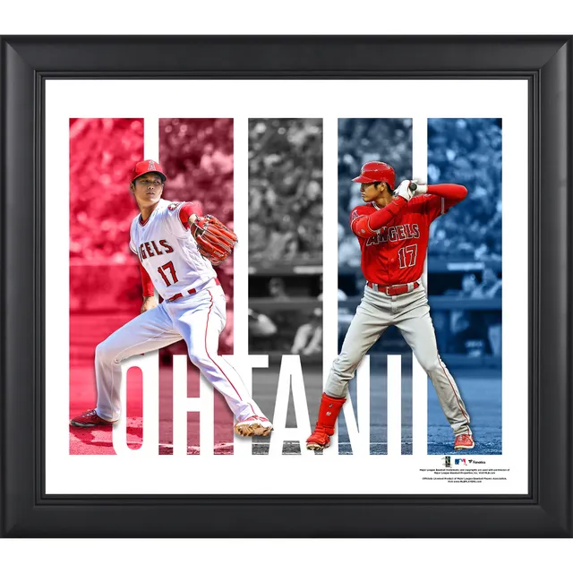 Shohei Ohtani Los Angeles Angels Impact Jersey Frame