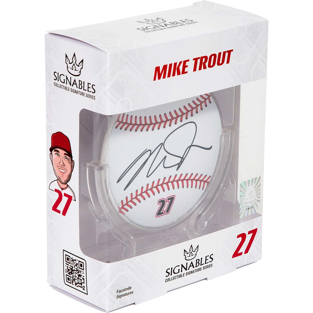 Signables Mike Trout Los Angeles Angels Signature Series Collectible