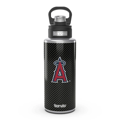 Tervis Anges de Los Angeles 32oz. Bouteille à large goulot en fibre de carbone