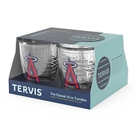 Tervis Los Angeles Angels paquet de quatre 12oz. Ensemble de gobelets emblème