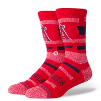 Unisex Stance  Los Angeles Angels Squeeze Tri-Blend Knit Crew Socks