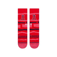 Unisex Stance  Los Angeles Angels Squeeze Tri-Blend Knit Crew Socks