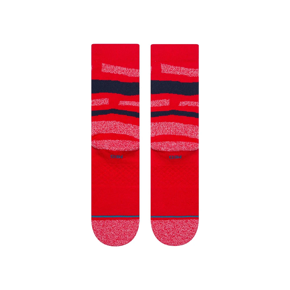 Unisex Stance  Los Angeles Angels Squeeze Tri-Blend Knit Crew Socks