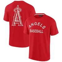 T-shirt unisexe Fanatics rouge Los Angeles Angels Elements super doux à manches courtes