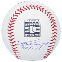 Vladimir Guerrero Los Angeles Angels Autographed Hall of Fame Logo Baseball with "HOF 18" Inscription