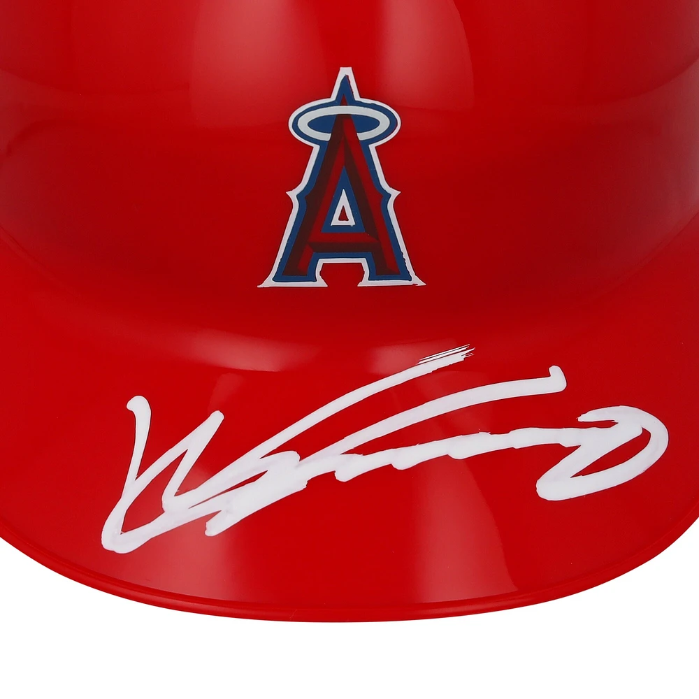 Vladimir Guerrero Los Angeles Angels Autographed Mini Batting Helmet 