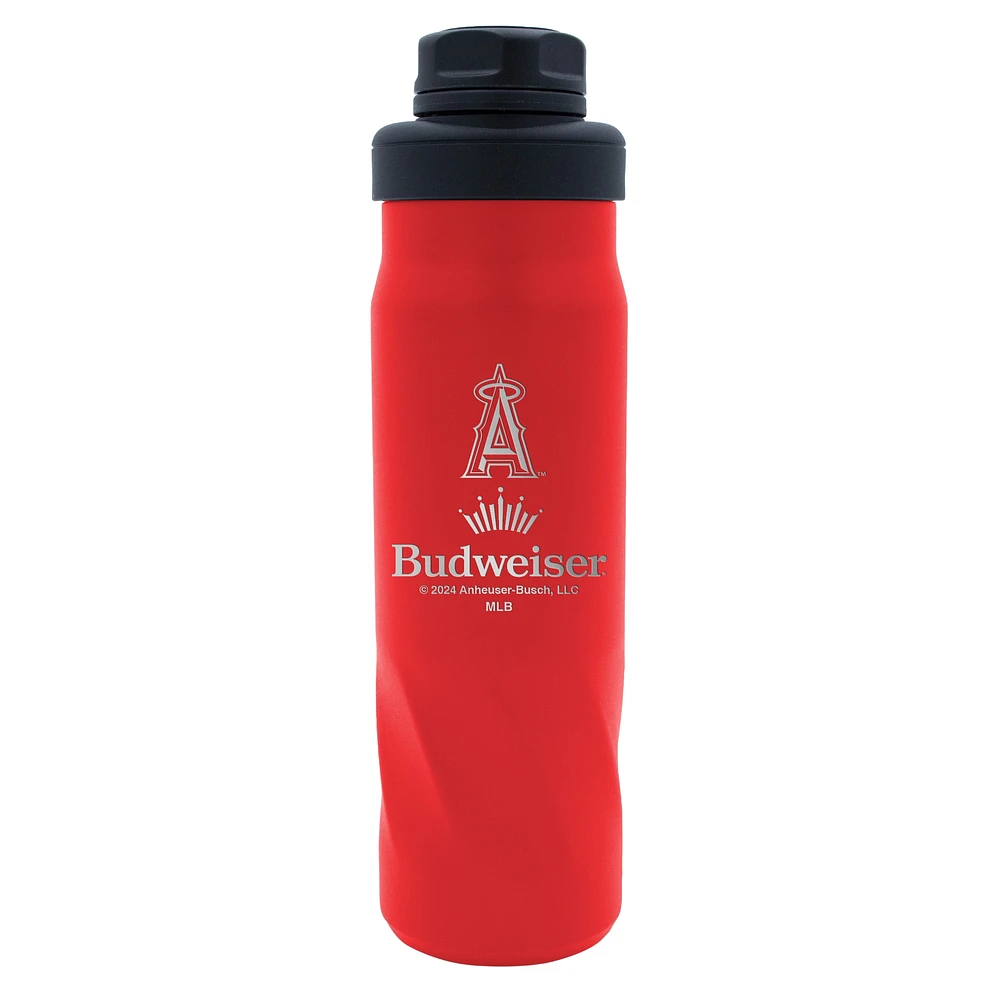 WinCraft  Los Angeles Angels 2024 MLB x Budweiser 20oz. Morgan Water Bottle