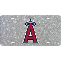 WinCraft Los Angeles Angels Plaque d'immatriculation en acrylique à paillettes