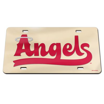 WinCraft Los Angeles Angels City Connect License Plate