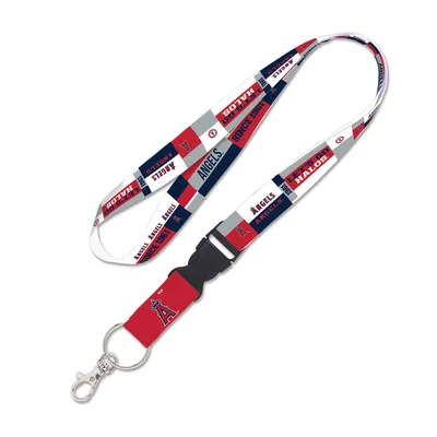 Los Angeles Angels WinCraft Color Block Lanyard with Detachable Buckle