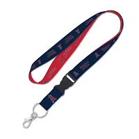 WinCraft Los Angeles Angels Red Reversible Lanyard with Detachable Buckle