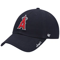 Casquette ajustable 47 pour femme Los Angeles Angels Team Miata Clean Up bleu marine