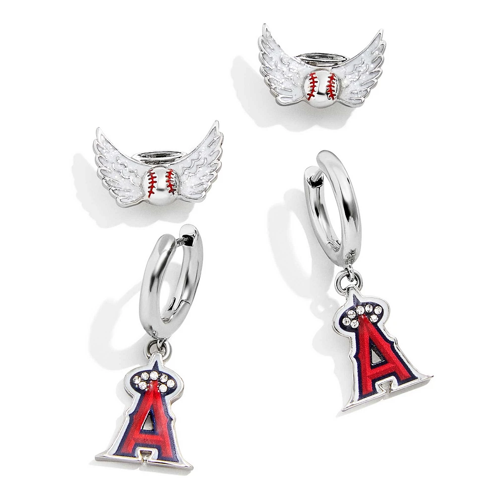 Ensemble de boucles d'oreilles pour femme BaubleBar Los Angeles Angels Team