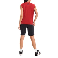 Débardeur DKNY Sport Los Angeles Angels Madison tri-mélange rouge pour femme