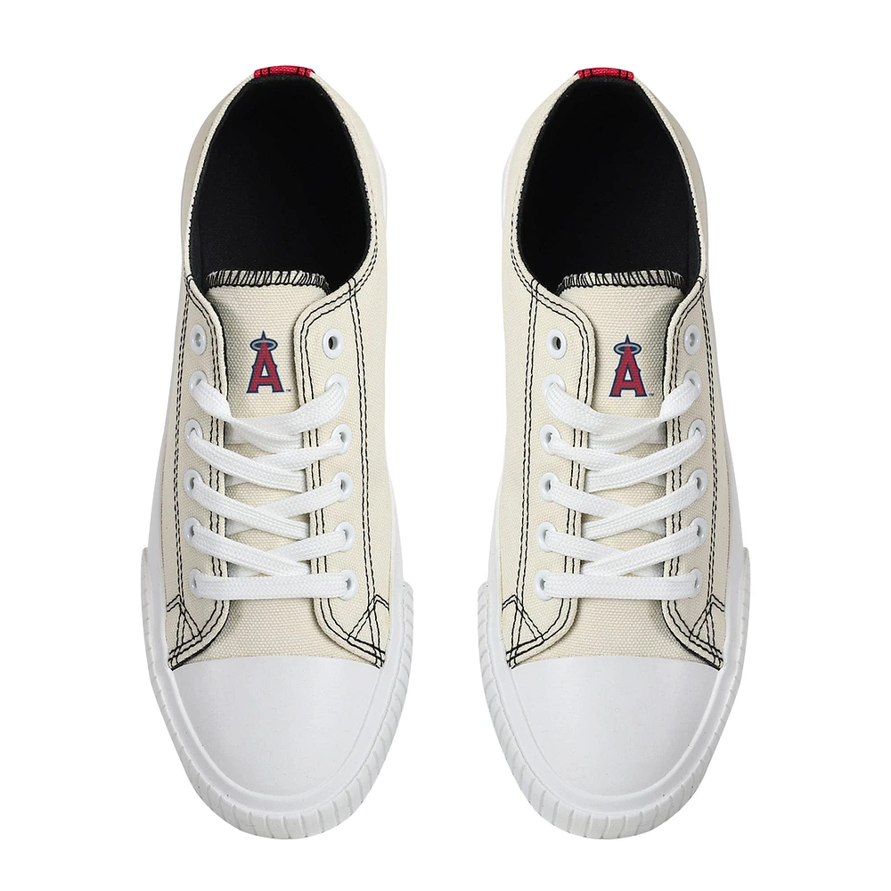 Chaussures en toile basses Los Angeles Angels FOCO crème pour femmes