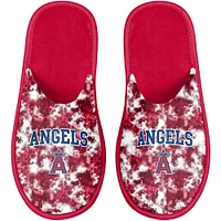 Women's FOCO Los Angeles Angels Iconic Logo Scuff Slippers